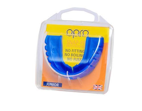Капа OPRO Junior Snap-Fit Electric Blue (art.002143009)