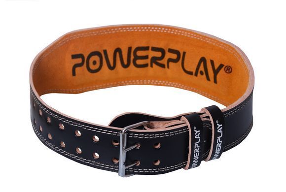 Пояс для важкої атлетики PowerPlay 5084 Чорно-Жовтий XL