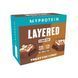 Фітнес батончики Myprotein Layered Bar 12x60 г Triple Chocolate Fudge