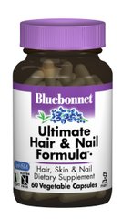 Остаточна Формула для волоссяі нігтів, Bluebonnet Nutrition, 60 гелевих капсул