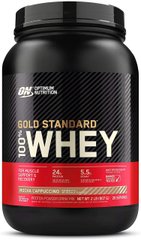 Сывороточный протеин изолят Optimum Nutrition 100% Whey Gold Standard 900 грамм mocha cappucino
