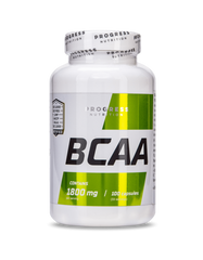 БЦАА Progress Nutrition BCAA 1800 100 капсул