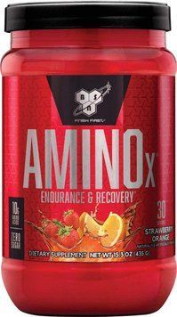 БЦАА BSN BCAA Amino X 435 г strawberry orange