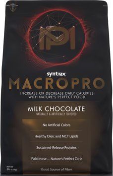 Гейнер для набору маси Syntrax Macro Pro 2270 г milk chocolate