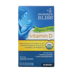 Витамин D Mommy's Bliss Vitamin D organic drops 3,24 мл