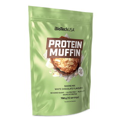 Смесь для мафинов BioTechUSA Protein Muffin 750 грамм White chocolate