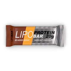 Протеиновые батончики Lipobar Lipobar 50 г Hazelnut-Chocolate