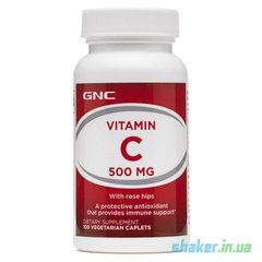 Витамин C GNC Vitamin C 500 (100 таб) гнс