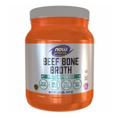 Порошок говяжьего костного бульона Now Foods Beef Bone Broth Pwd 544 г