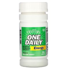 Комплекс вітамінів і мінералів 21st Century One Daily Energy 75 таблеток