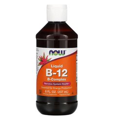 Жидкий комплекс B-12 Now Foods (Liquid B-12 B-Complex) 237 мл