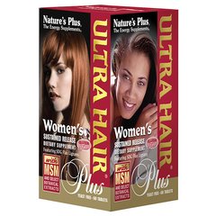 Комплекс для Роста Оздоровления Волос для Женщин, Ultra Hair, Natures Plus, 60 таблеток