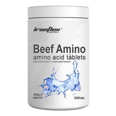 Комплекс амінокислот IronFlex Beef Amino 300 таблеток
