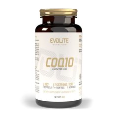 Коензим Q10 Evolite Nutrition Coenzyme Q10 100 mg 100 м'яких капсул