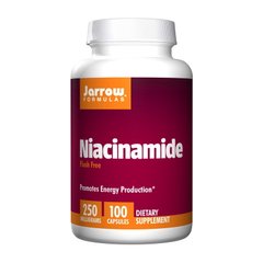 Ниацинамид Jarrow Formulas Niacinamide 250 mg 100 капсул