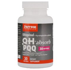 Убіхінол і Пірролохінолінхінон, Jarrow Formulas, 30 желатинових капсул