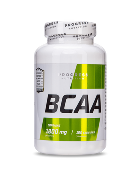 БЦАА Progress Nutrition BCAA 1800 100 капсул
