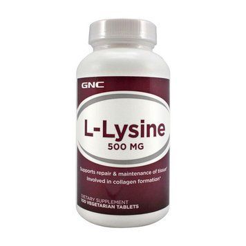 Лизин GNC L-lysine 500 100 таблеток