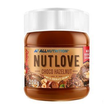 Горіхова паста AllNutrition Nutlove 200 г White Chocolate Peanut