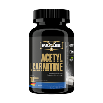Ацетил l-карнітин Maxler Acetyl L-Carnitine 100caps