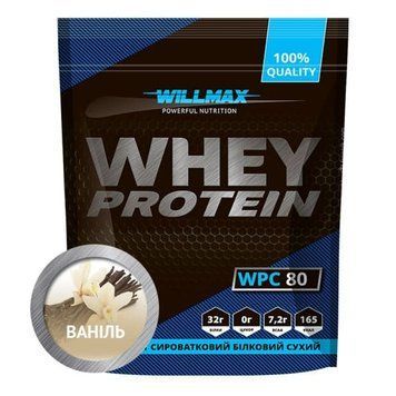 Сывороточный протеин концентрат Willmax Whey Protein 80 40 грамм Ваниль