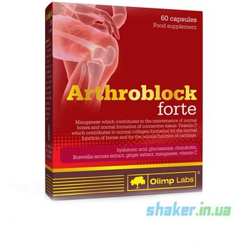 Хондропротектор Olimp Arthroblock Forte 60 капс