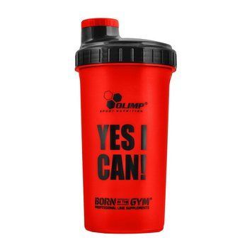 Шейкер спортивный Olimp Shaker "YES I CAN!" (700 мл) red