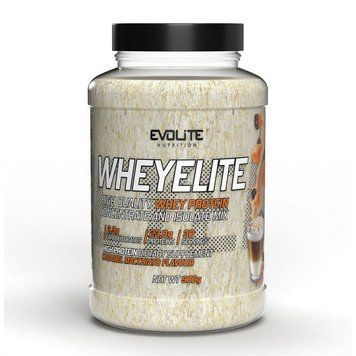 Сывороточный протеин Evolite Nutrition WheyElite 900 г caramel macchiato