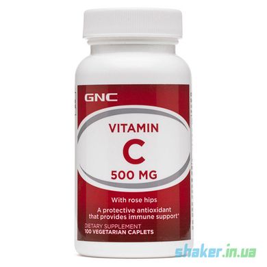 Вітамін C GNC Vitamin C 500 (100 таб)