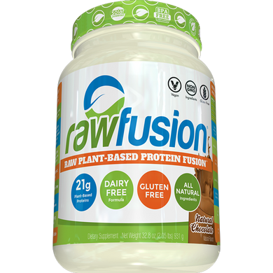 Растительный протеин SAN Rawfusion 930 грамм natural chocolate