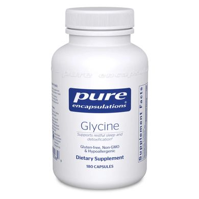 Глицин Pure Encapsulations Glycine 180 капсул
