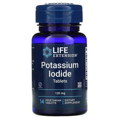 Йодид калия Life Extension (Potassium Iodide) 130 мг 14 таблеток