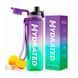 Бутылка для воды Brave Hydrated Water Bottle 1000 мл Tritan Green Purple