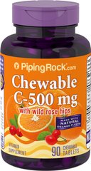 Витамин C Piping Rock Vitamin C 500 mg 90 таблеток