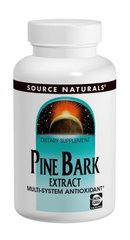 Екстракт Кори Сосни 150мг, Source Naturals, 30 таблеток