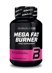 Жироспалювач BioTech Mega Fat Burner (90 капс)