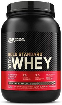 Сывороточный протеин изолят Optimum Nutrition EU Gold Standard 100% Whey 900 грамм double rich chocolate