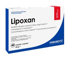 Жироспалювач Yamamoto nutrition Lipoxan (40 капс)