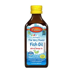 Рыбий жир для детей Carlson Labs Kid's The VeryFinest Fish Oil 800 mg Omega-3s 200 мл