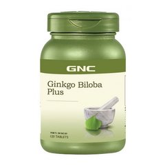 ГАМК GNC Ginkgo Biloba Plus 120 Таблеток