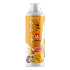 Комплекс витаминов OstroVit Vitamin D3+K2 Liquid (500 мл) Owocowy fruit