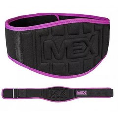 Перчатки для фитнеса MEX Nutrition FIT BRACE (размер M) Violet (women)