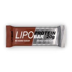 Протеїнові батончики Lipobar Lipobar 50 г Double Chocolate
