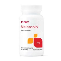 Мелатонін GNC Melatonin 3 mg 120 таблеток