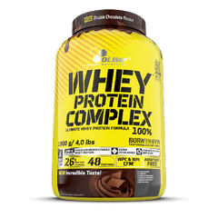 Сироватковий протеїн концентрат Olimp Whey Protein Complex 100% (1800 г) комплекс подвійний шоколад