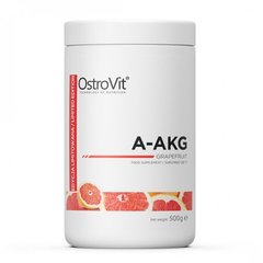 L-аргінін альфа-кетоглютарат OstroVit AAKG 500 грам Грейпфрут