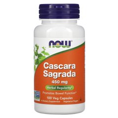 Каскара саграда Now Cascara Sagrada 450 мг (100 капс) нау