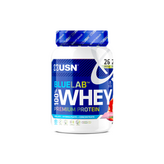 Сироватковий протеїн USN Blue Lab 100% Whey Premium Protein 908 г strawberry