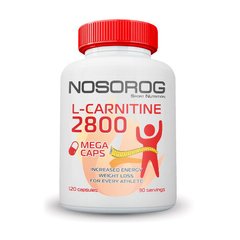 L-карнітин NOSOROG L-Carnitine 2800 mega caps 120 капсул