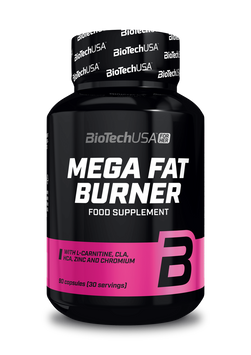 Жироспалювач BioTech Mega Fat Burner (90 капс)